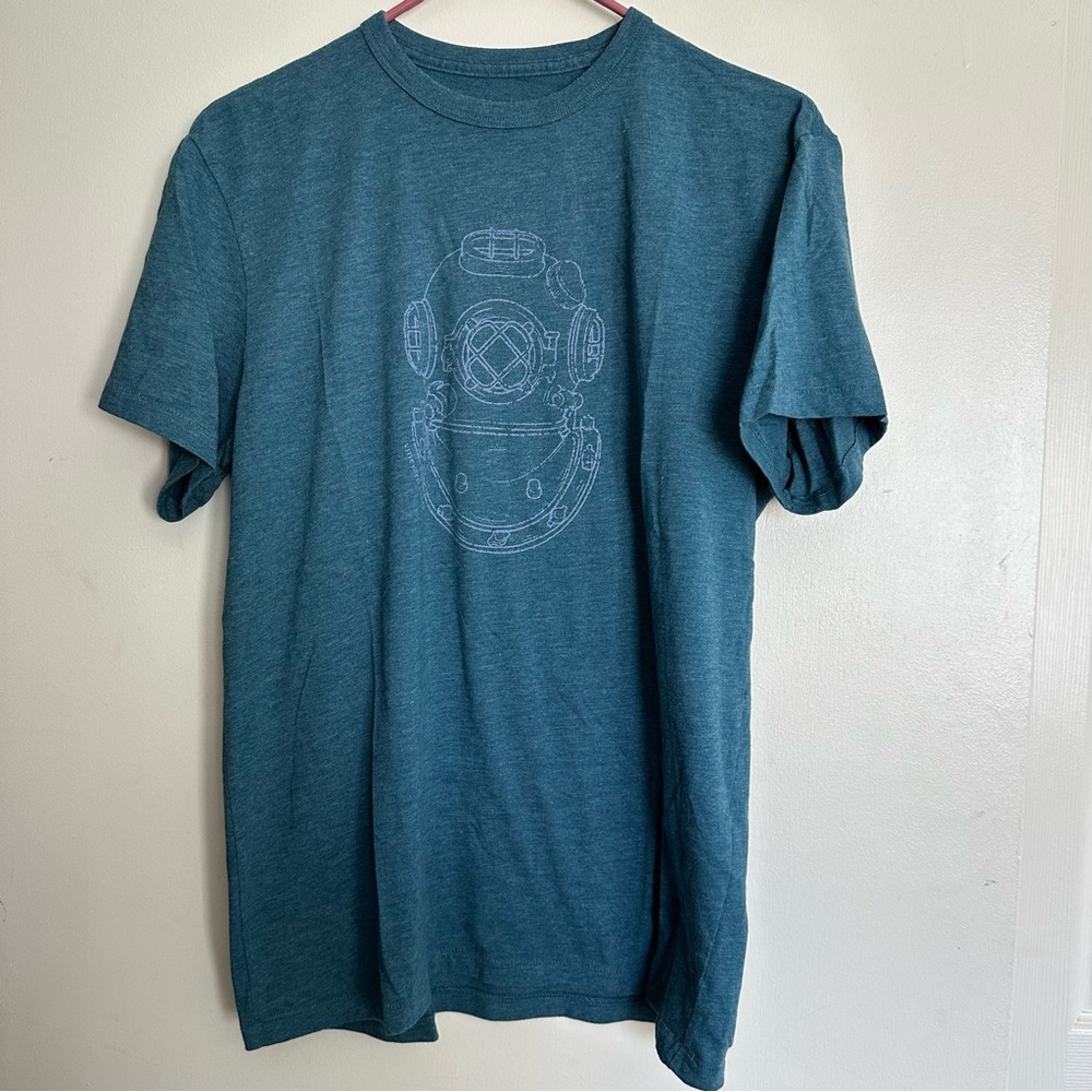 Teal Graphic T-Shirt